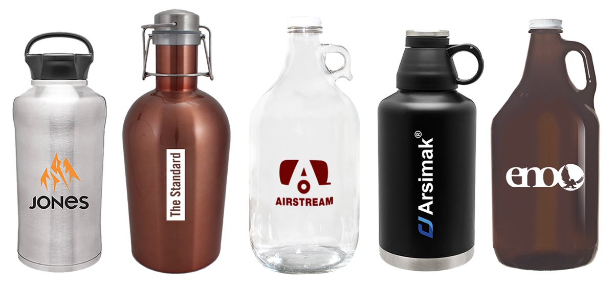 Custom Branded Growlers